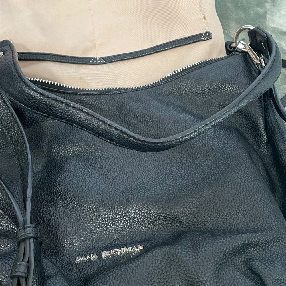 Dana Buchman Black Shoulder Bag - Picture 12 of 13